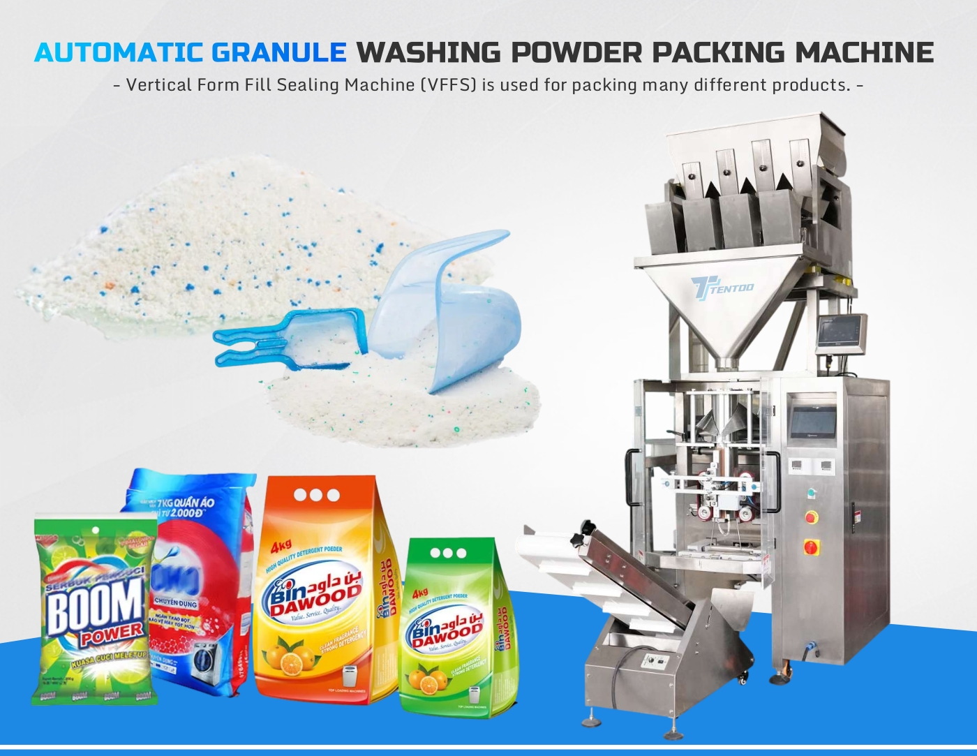 automatic soap powder packing machine