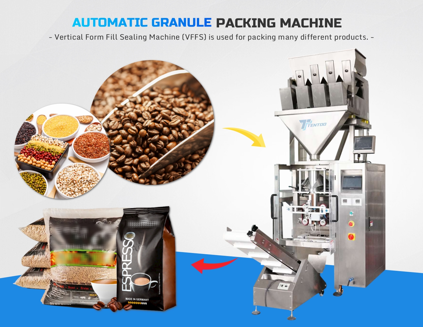 High Speed Grain Packing Machine