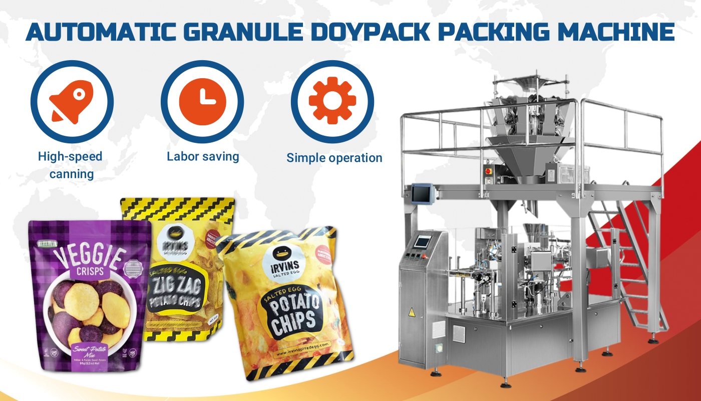 potato chips packing machine