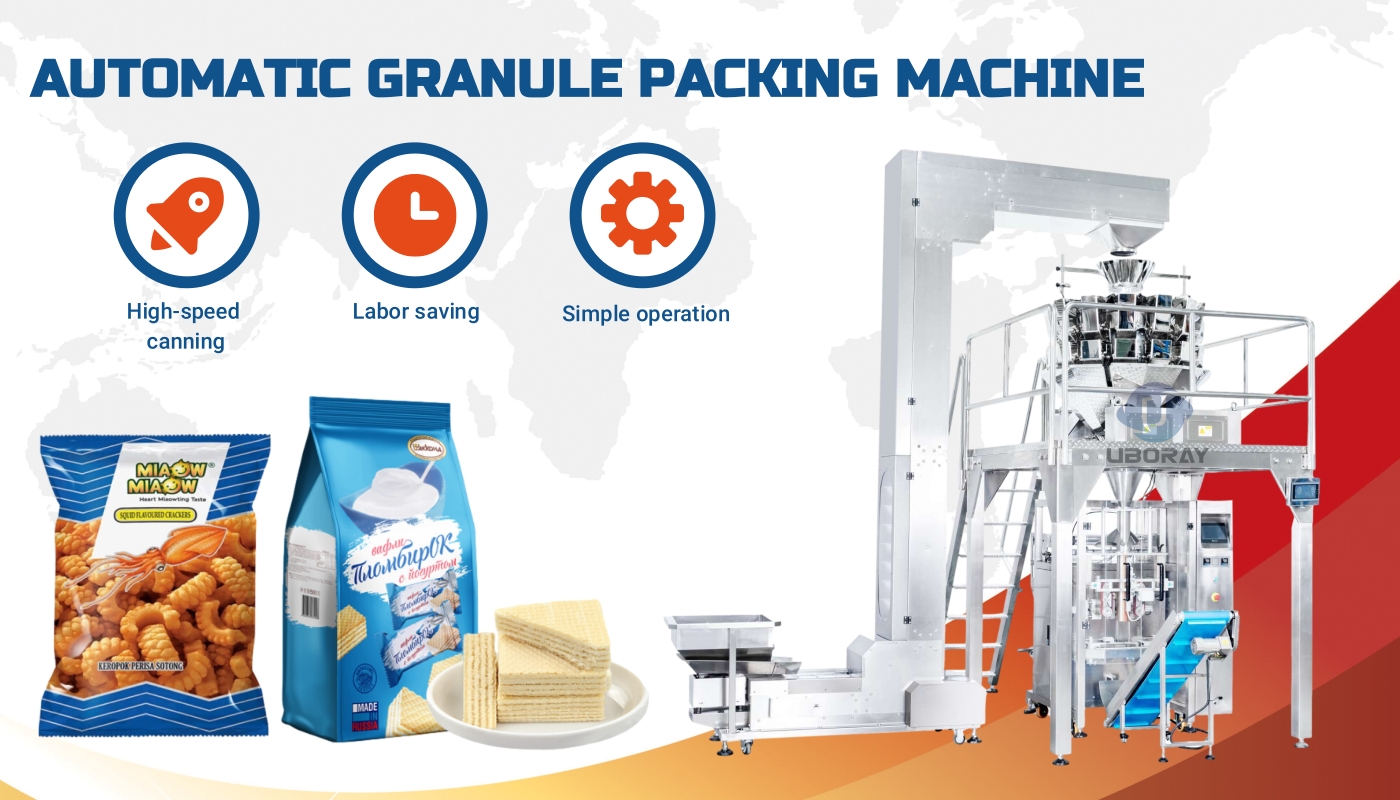 Full Automatic High Quality Snacks Packaging Machine