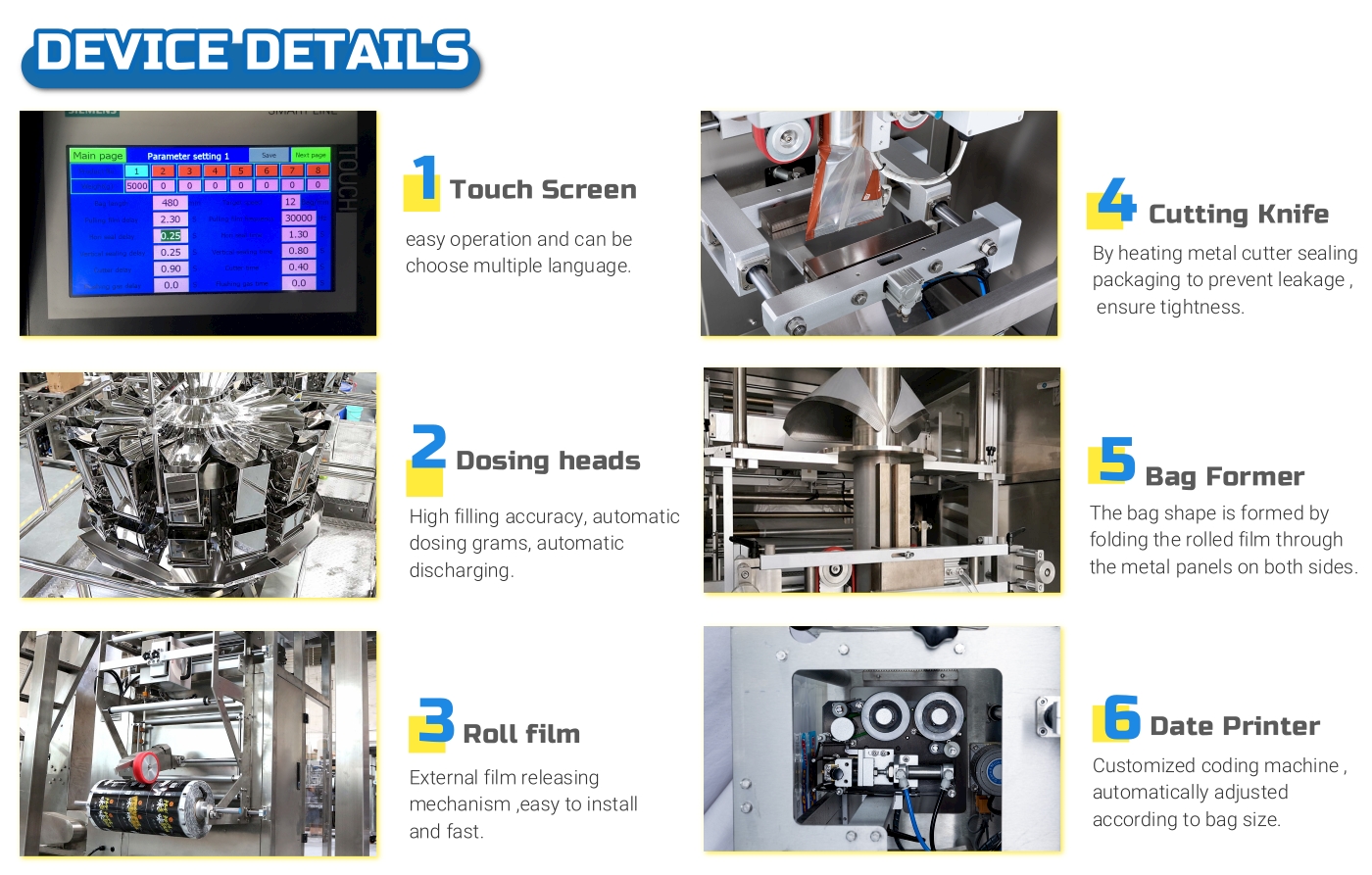 Full Automatic Chips Packing Machine