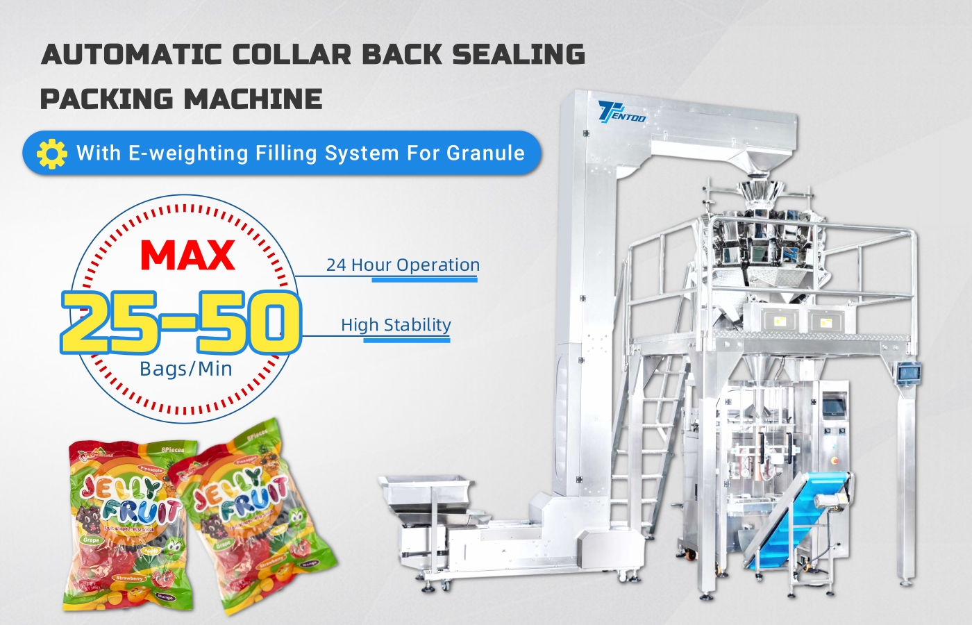 Automatic High Accuracy Candy Packing Machine