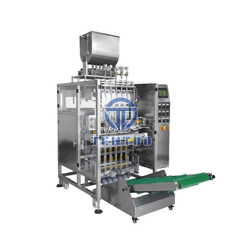 High Speeds Multilane Sauce Jam Packing Machine