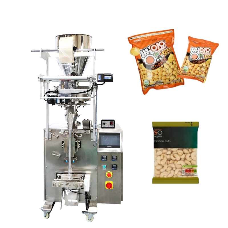 Automatic Measuring Cup Weighing Granule Pouch Chana Dal Packing Machine