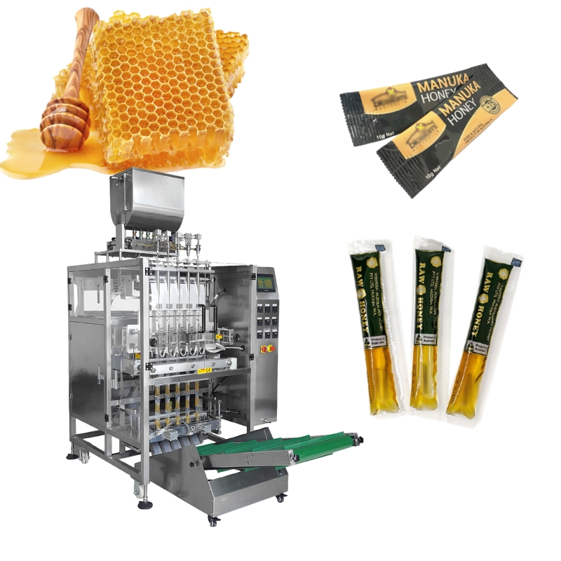 High Speeds Multilane Sauce Jam Packing Machine