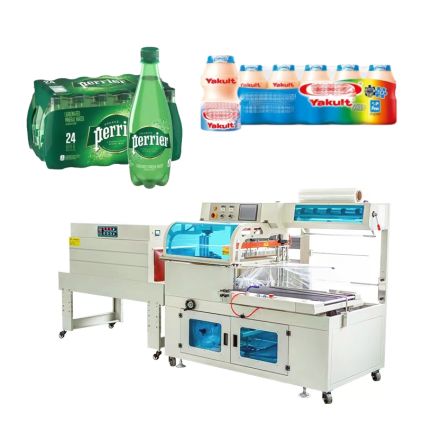Automatic Bottled Drink Shrink Wrapping Packing Machine