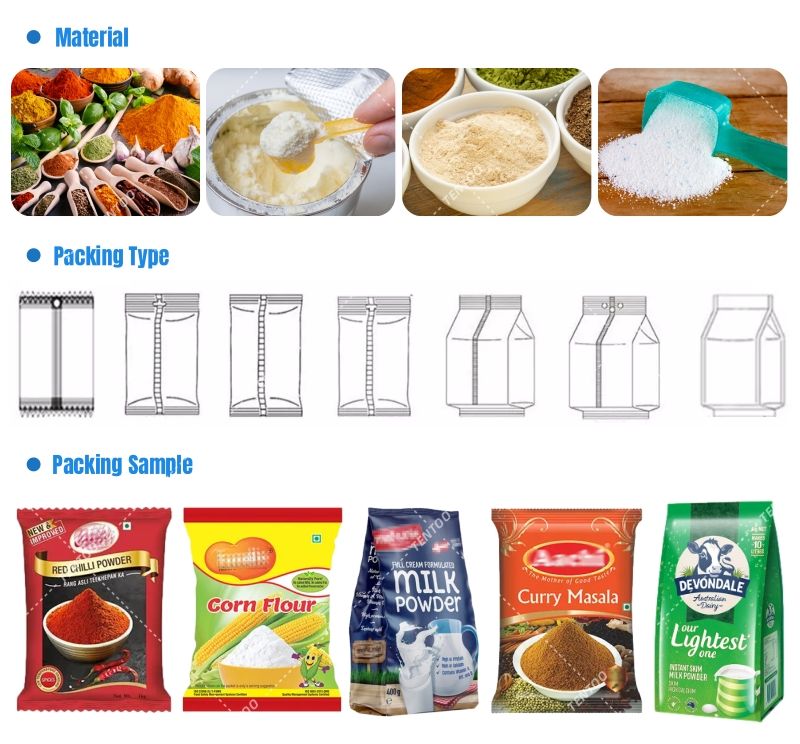 Premade Bag Milk Powder Packing Machine