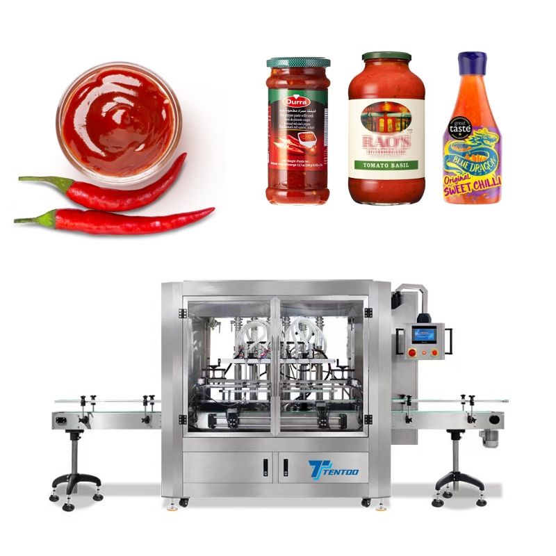 Full Automatic High Quality Ketchup Filling Machine