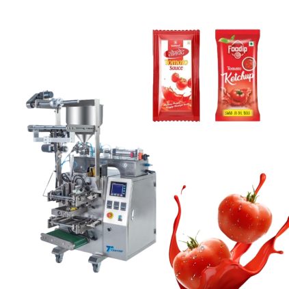 High Speeds Vertical Packaging Machine For Ketchup