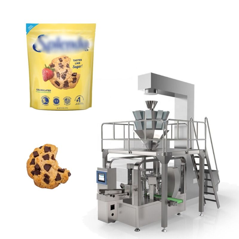 Biscuits Premade Bag Packing Machine