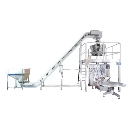 Vertical Form Fill Seal Frozen Food Packaging Machine For Pouch Packing